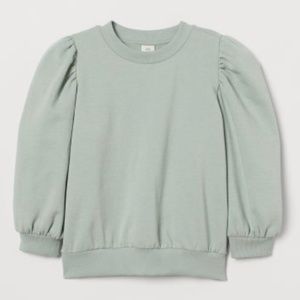 Sweatshirt Puff-Sleeve